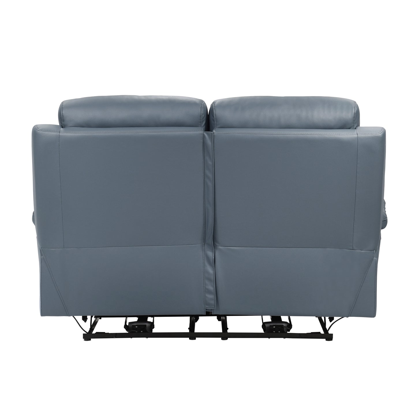 Homelegance Hancock Loveseat Power Reclining in Blue 9628BUE-2PW