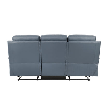 Homelegance Hancock Sectional Sofa Blue Upholstery Luxurious Comfort 9628BUE-3