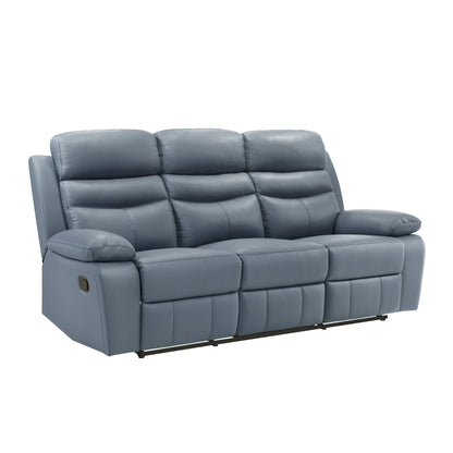 Homelegance Hancock Sectional Sofa Blue Upholstery Luxurious Comfort 9628BUE-3