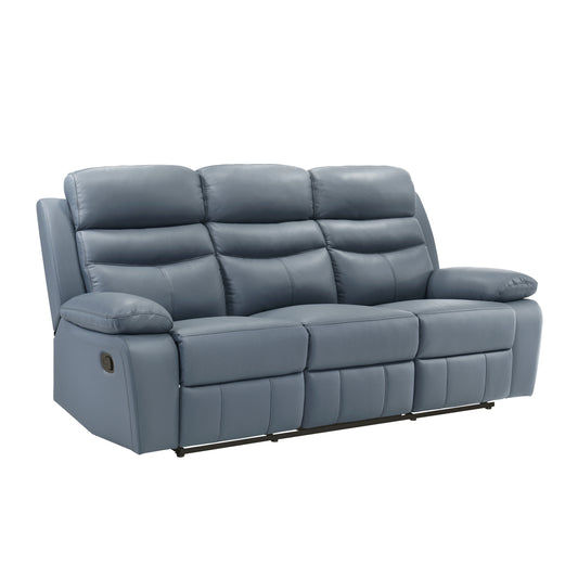 Homelegance Hancock Sectional Sofa Blue Upholstery Luxurious Comfort 9628BUE-3