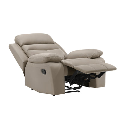 Homelegance Hancock Reclining Chair in Gray Fabric 9628LTE-1
