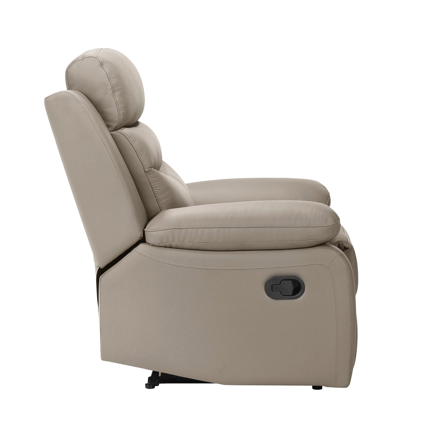 Homelegance Hancock Reclining Chair in Gray Fabric 9628LTE-1