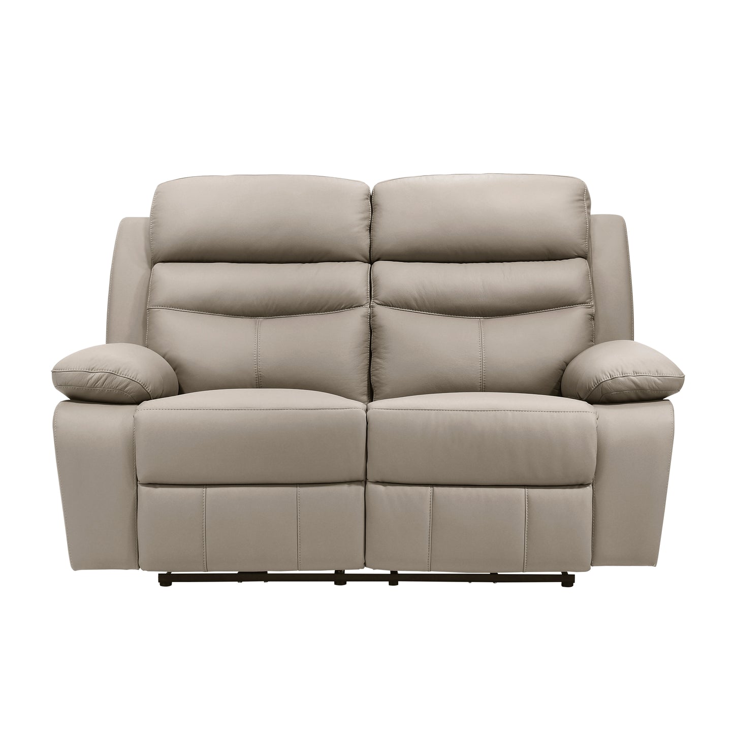 Homelegance Hancock Loveseat Power Reclining in Latte 9628LTE-2PW