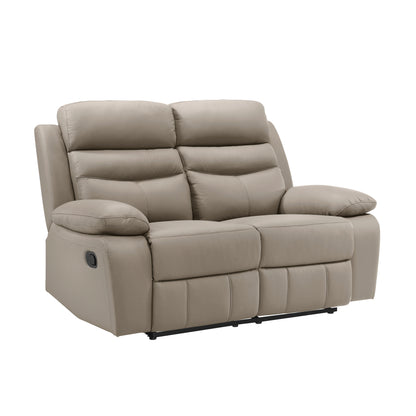 Homelegance Hancock Loveseat Reclining in Gray 9628LTE-2