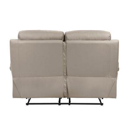 Homelegance Hancock Loveseat Reclining in Gray 9628LTE-2