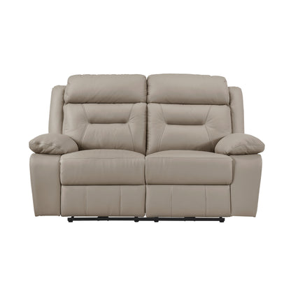 Homelegance Laconia Power Reclining Loveseat in Gray 9629LTE-2PW