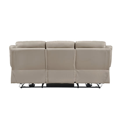 Homelegance Laconia Power Double Reclining Sectional Sofa in Luxurious Upholstery 9629LTE-3PW