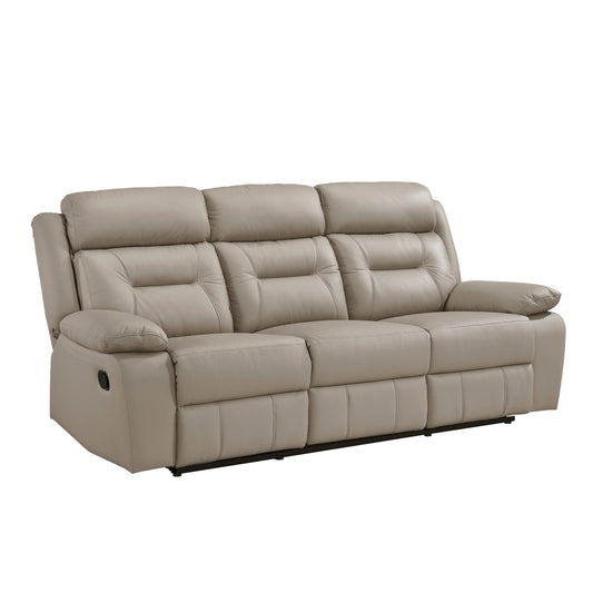Homelegance Laconia Sectional Sofa in Luxurious Latte 9629LTE-3
