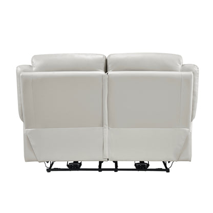 Homelegance Laconia Power Reclining Loveseat in Gray 9629SVE-2PW