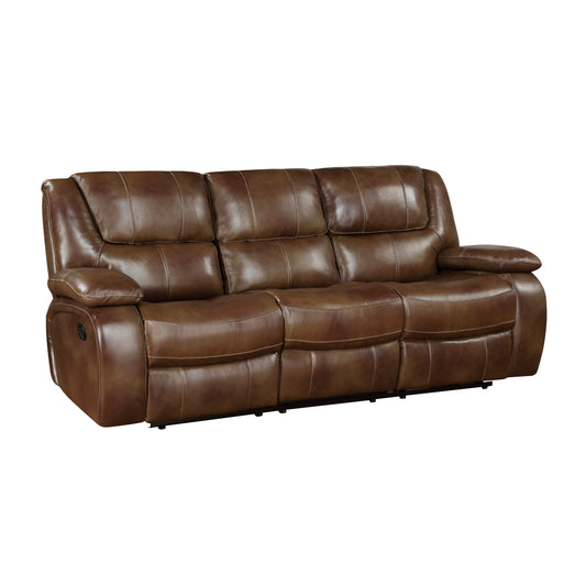 Homelegance Ellicott Brown Dual Reclining Sectional Sofa 9639BR-3