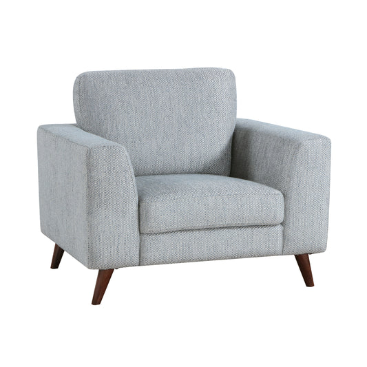 Homelegance Accent Chair in Gray Fabric with Stylish Design 9644BGY-1