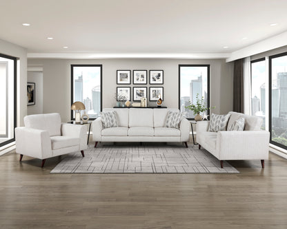 Homelegance Accent Chair in Velvet Gray with Elegant Design 9644SVE-1