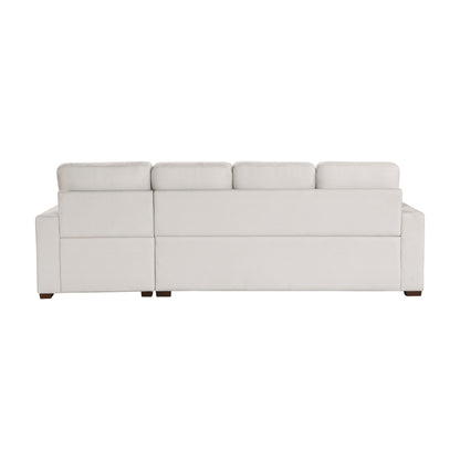 Homelegance Dimitri Sectional Sofa in Elegant Gray 9647CE-23LRC