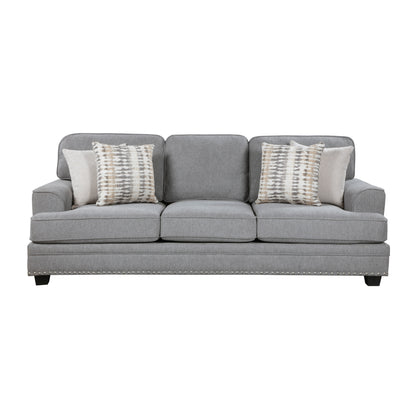 Homelegance Bradford Sectional Sofa Gray Chenille Elegant Design 9648GY-3