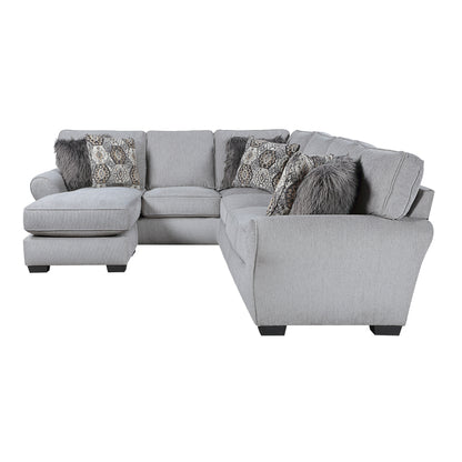 Homelegance Kieran Sectional Sofa in Gray 9679GY-SC for Stylish Living Spaces