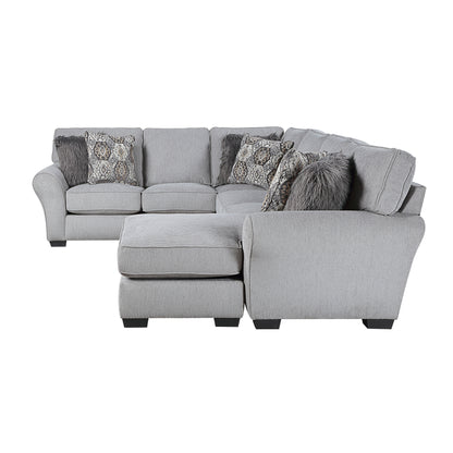 Homelegance Kieran Sectional Sofa in Gray 9679GY-SC for Stylish Living Spaces