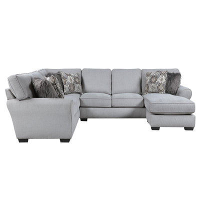 Homelegance Kieran Sectional Sofa in Gray 9679GY-SC for Stylish Living Spaces