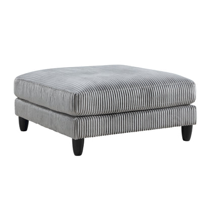 Homelegance Ottoman & Bench Gray Fabric Upholstered 9688GY-4