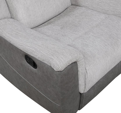 Homelegance Loveseat Reclining Gray 9703GY-2