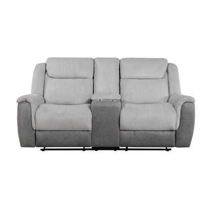 Homelegance Loveseat Reclining Gray 9703GY-2
