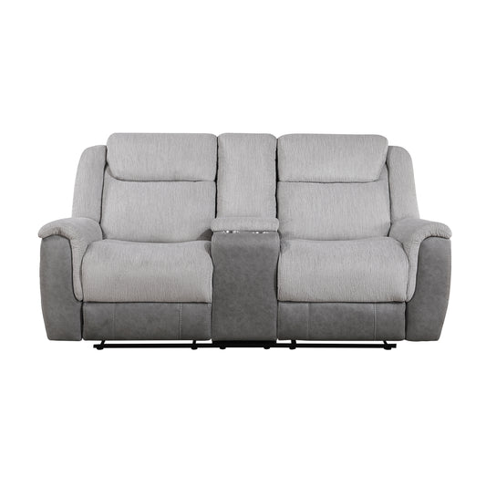 Homelegance Loveseat Reclining Gray 9703GY-2