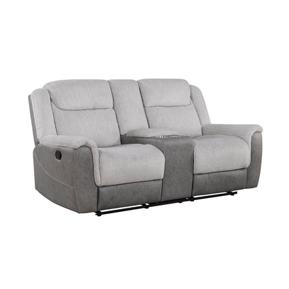 Homelegance Loveseat Reclining Gray 9703GY-2