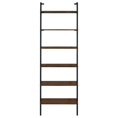 Owens 3-piece 96-inch Wall Mounted Bookshelf Set Walnut