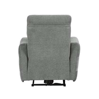 Homelegance Edition Reclining Chair Power Recliner Dove Gray 9804DV-1PWH