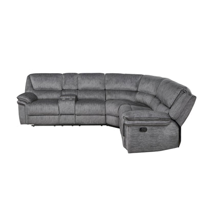 Homelegance Muirfield Sectional Sofa in Light Brown 9913-32LCN2R