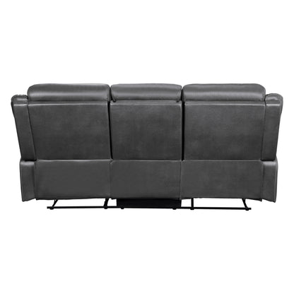 Homelegance Yerba Dark Gray Reclining Sectional Sofa 9990GY-3