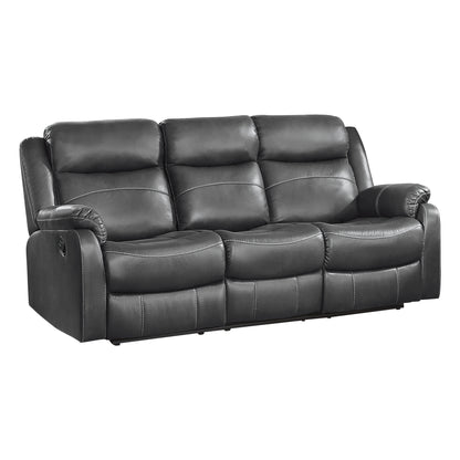 Homelegance Yerba Dark Gray Reclining Sectional Sofa 9990GY-3