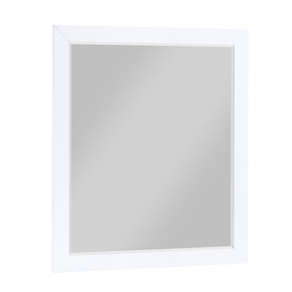 Homelegance Asker Dresser Mirror in White Finish B2012-6