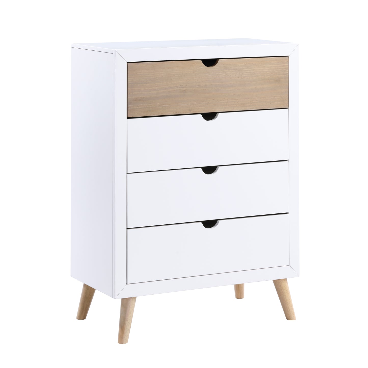 Homelegance Asker Chest Natural Pine and White Finish B2012-9