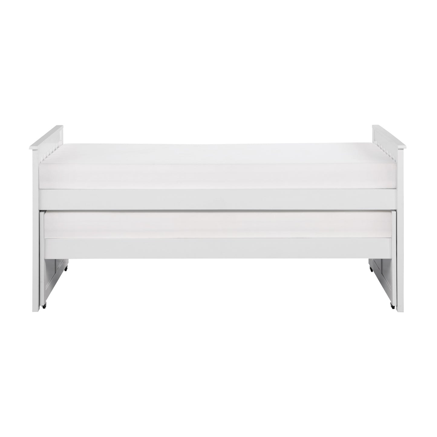 Homelegance Galen Twin Over Twin Bed White B2053RTW-1