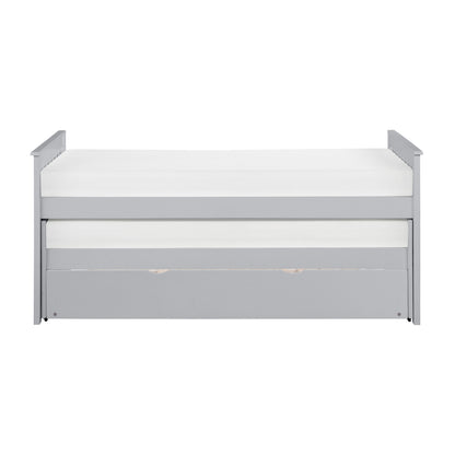 Homelegance Orion Twin Twin Bed with Twin Trundle Gray B2063RT-1R