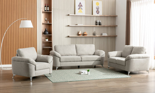 Homelegance Grey Sectional Sofa Modern Elegance and Comfort HM5226GY-3