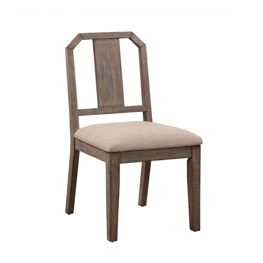 Modus Acadia Upholstered Side Chair in Toffee/Toast