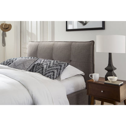 Modus Adona Upholstered Footboard Storage Bed in Dolphin Linen