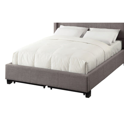 Modus Adona Upholstered Footboard Storage Bed in Dolphin Linen
