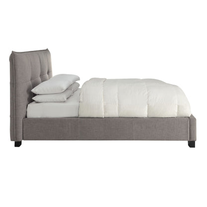 Modus Adona Upholstered Footboard Storage Bed in Dolphin Linen