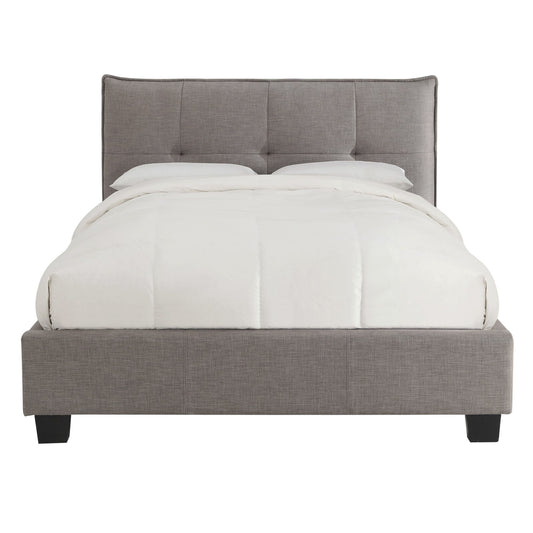 Modus Adona Upholstered Platform Bed in Dolphin Linen
