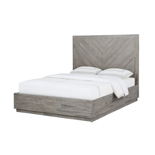 Modus Alexandra Solid Wood Storage Bed in Rustic Latte