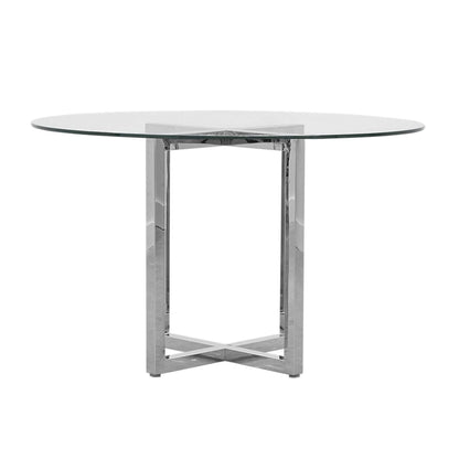 Modus Amalfi 48 inch Round Glass Top Counter Table