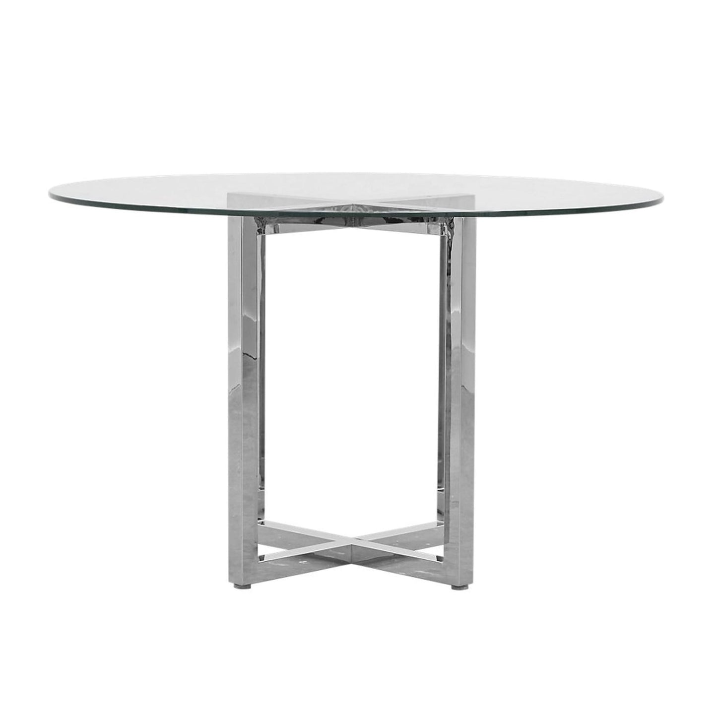 Modus Amalfi 54 inch Round Glass Top Counter Table