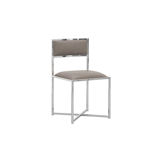 Modus Amalfi X-Base Chair in Taupe Leather