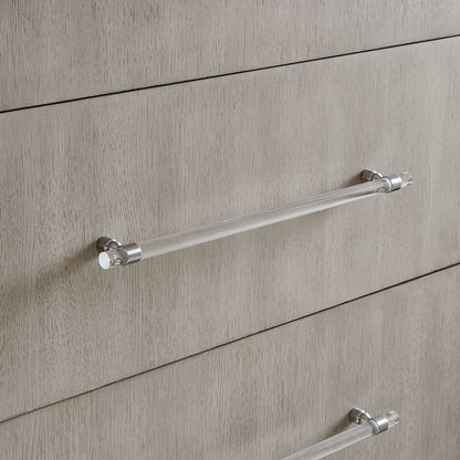 Modus Argento Nightstand in Misty Grey