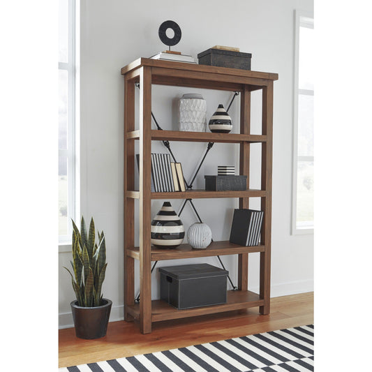 Modus Autumn Open Shelving Unit Flint Oak