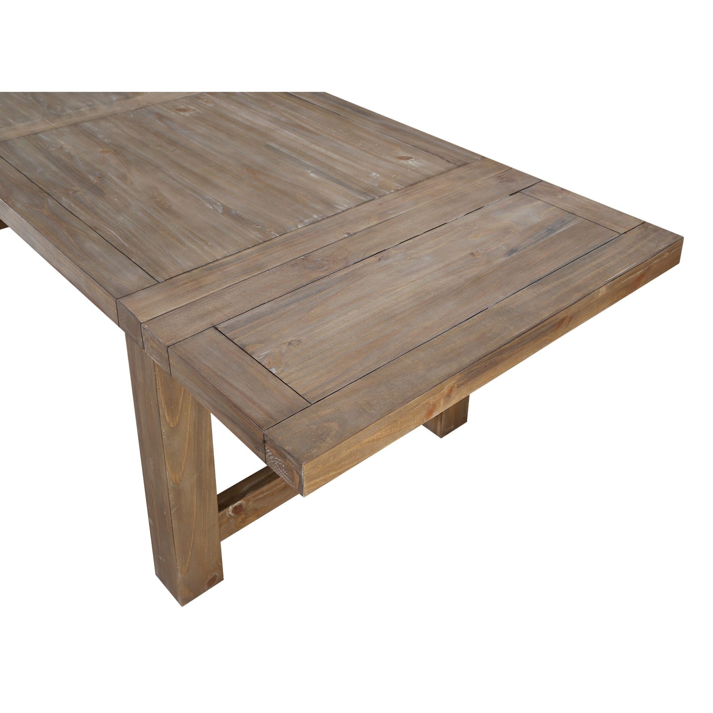 Modus Autumn Solid Wood Extending Dining Table in Flink Oak