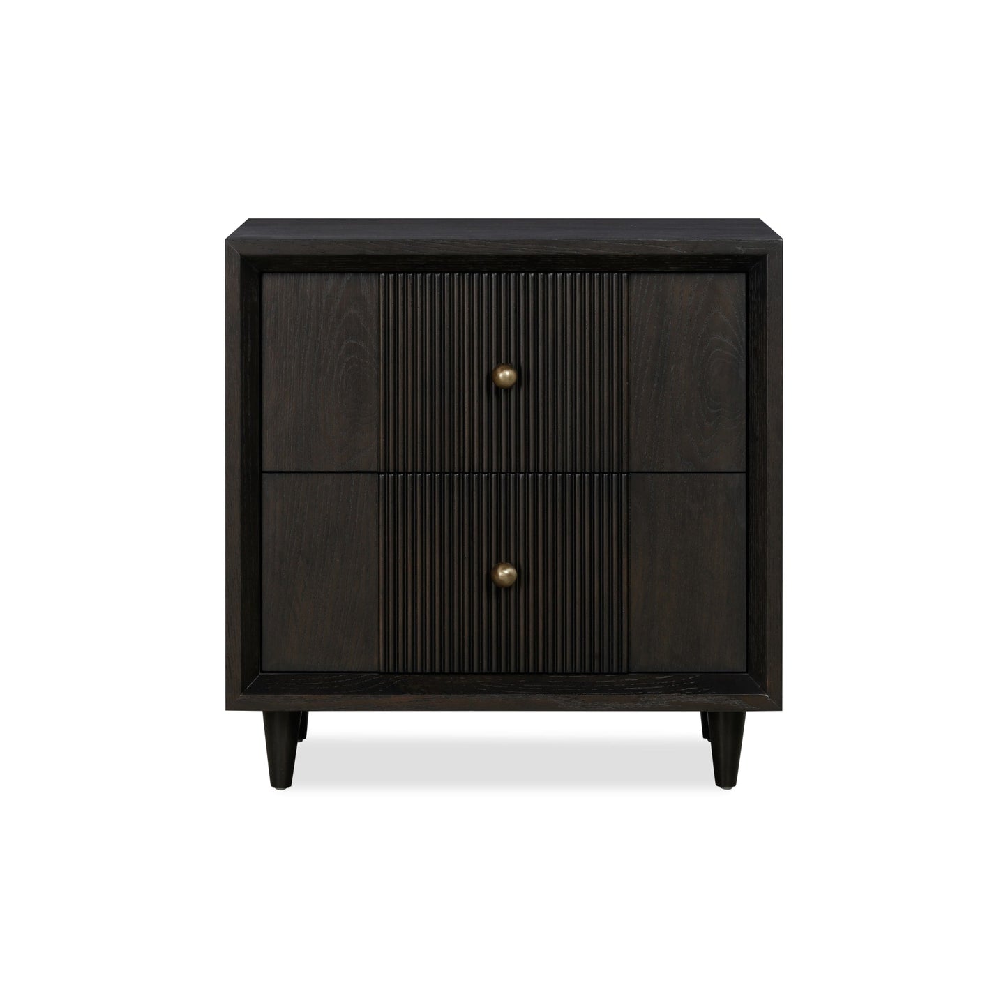 Modus Avedon USB-Charging Two Drawer Nightstand in Smoky Topaz