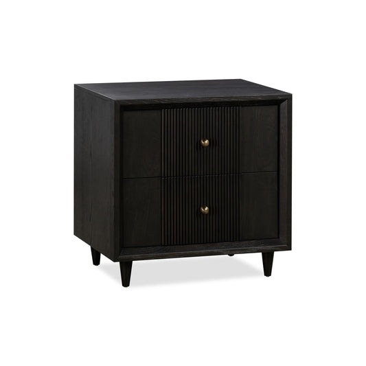 Modus Avedon USB-Charging Two Drawer Nightstand in Smoky Topaz